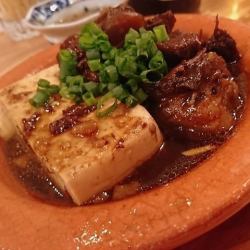 国産牛すじ肉豆腐