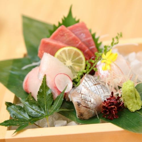 Fresh fish is available individually or as an assortment.