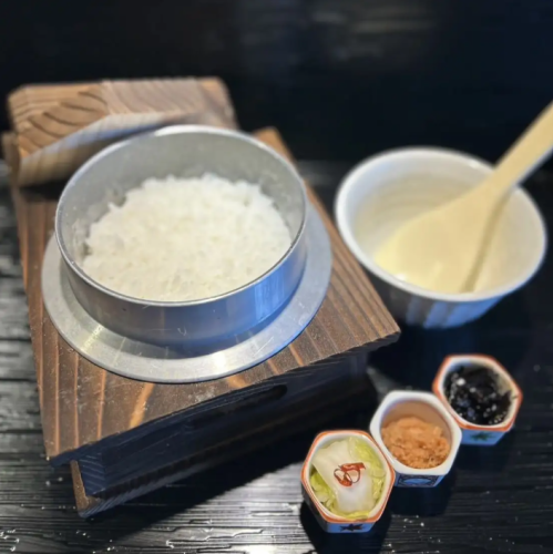 ふっくら釜炊きご飯