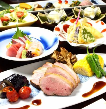 ★魚とおばんざい定番コース6050円★2時間飲み放題＊生ビール＊大吟醸含め地酒6種等★新年会にも