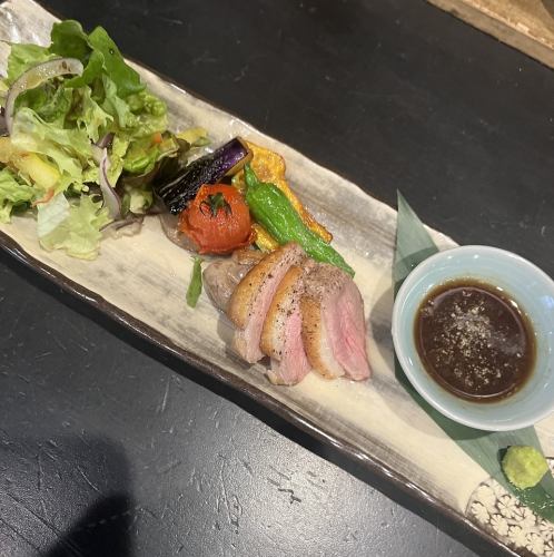 【一日限定５食★】京鴨のロースステーキ