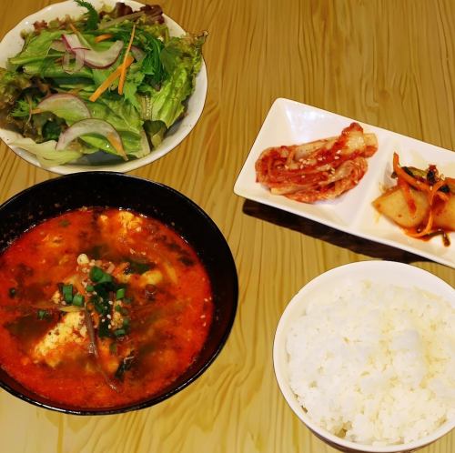 ユッケジャン定食