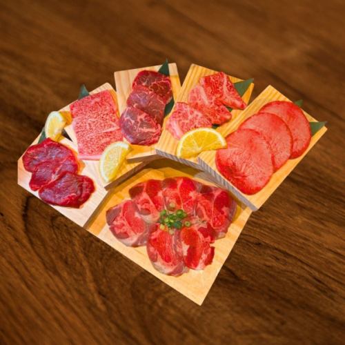 王道黒毛和牛盛合わせ