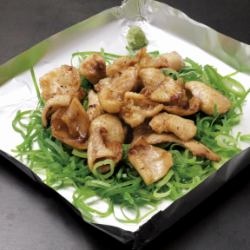 닭피 유자 후추 폰즈