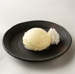 유자 셔벗 / 바닐라 아이스 각