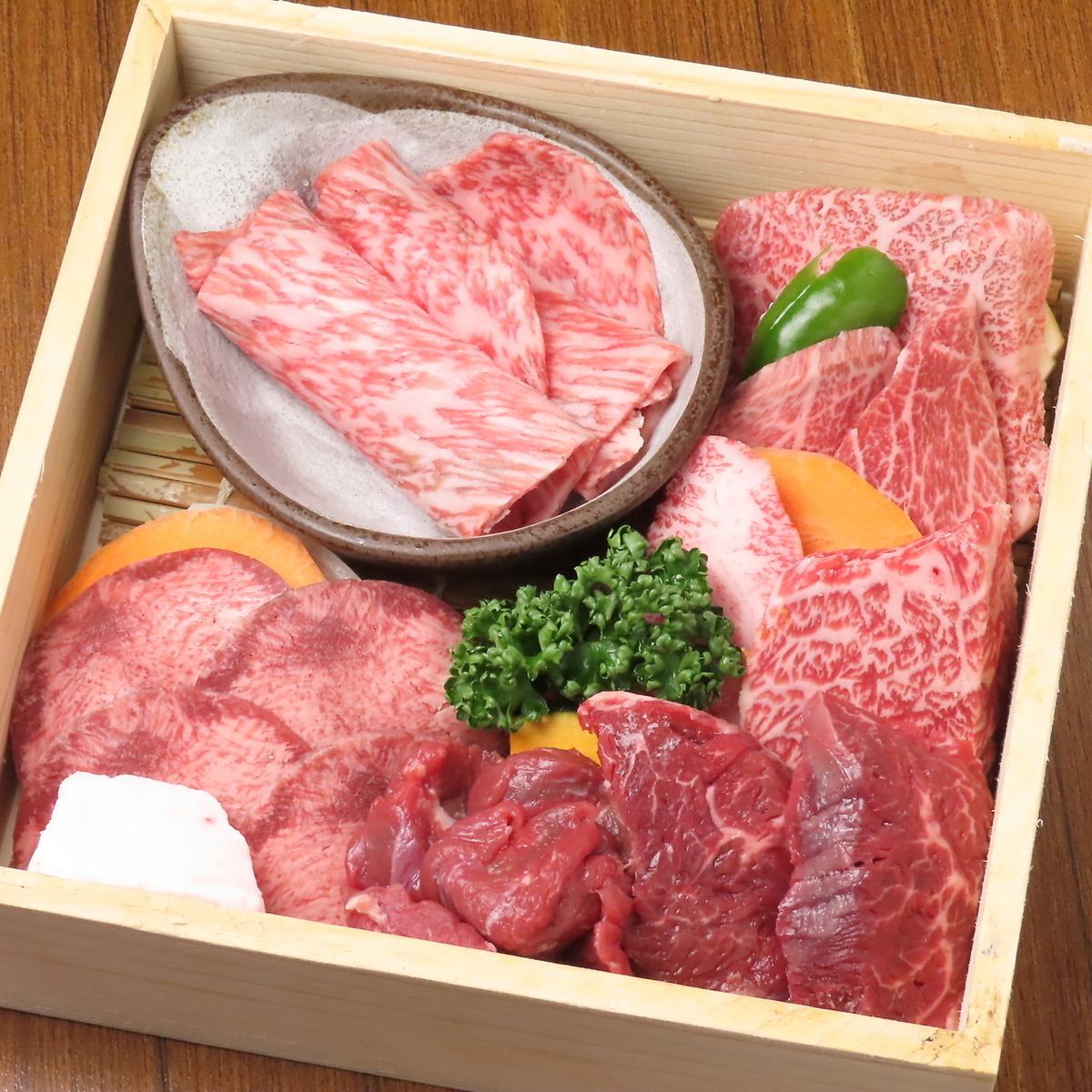 最高ランクの黒毛和牛や国産牛をお値打ち価格で提供♪