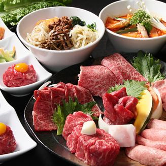 宴会におすすめ！お値打ち価格で楽しむ厳選国産牛の特製焼肉コース！