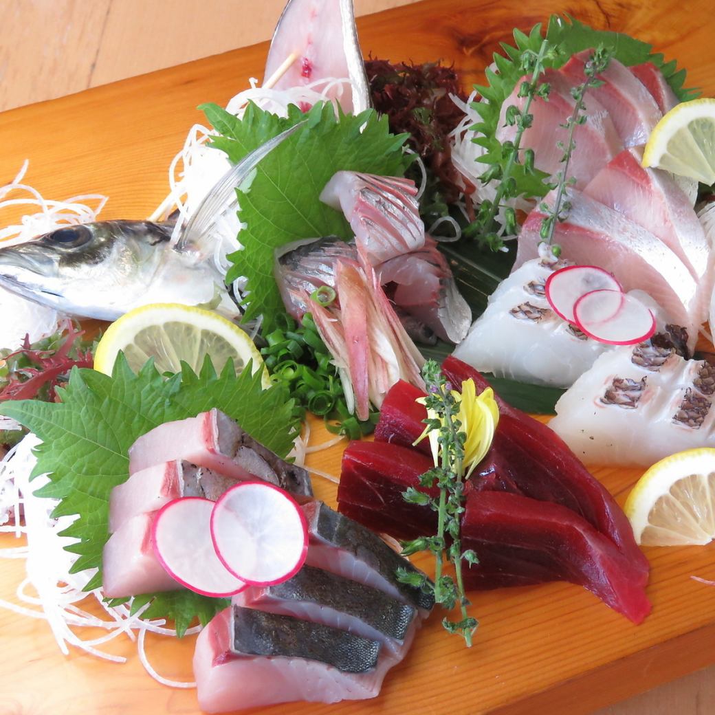 We have a banquet course !! Please enjoy fresh fresh fish ♪