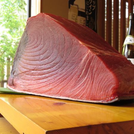 Fried tuna cheek meat