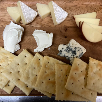 チーズの盛り合わせ5種