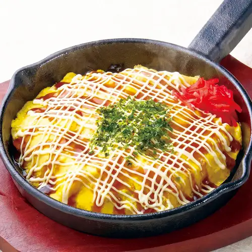 泡菜煎蛋飯