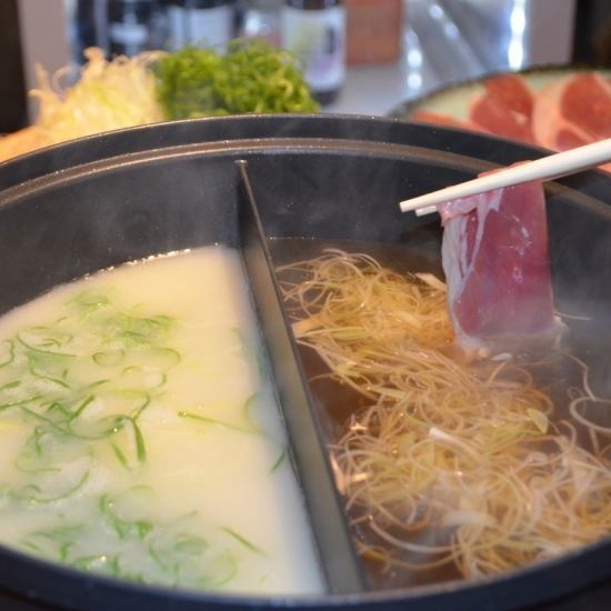 [Winter only] I started duck shabu-shabu! Both courses are available separately!