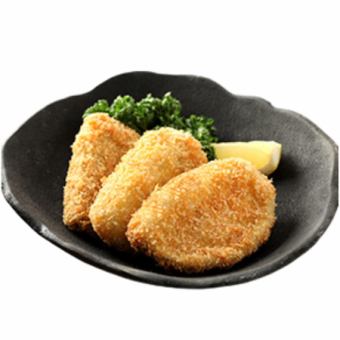 Black fried fishcake