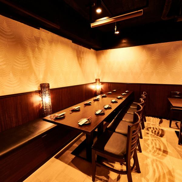 The glamorous atmosphere creates a relaxing meal♪ Recommended for girls' night out, group parties, small parties, etc.If you are traveling with a large number of people, please try our banquet course where you can enjoy delicious food at a great value!