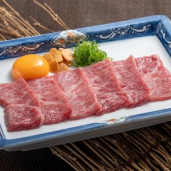 Weekdays only! [Kokoro Jidai Premium Course] A luxurious course featuring Kokoro Jidai's yukhoe (raw beef dish), yakisuki (grilled sukiyaki), and clay pot rice.