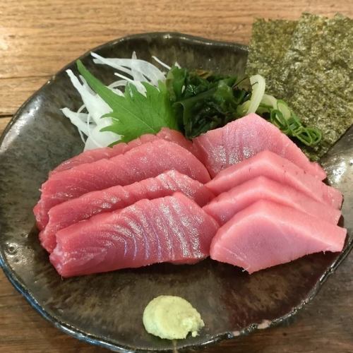 当店自慢のまぐろさし