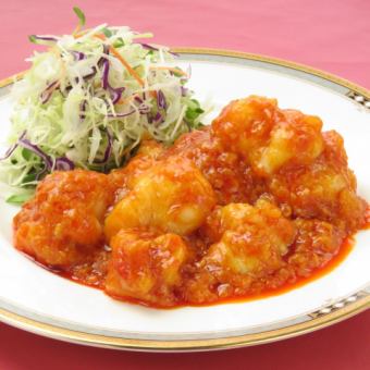 Large shrimp chili small (1 to 2 people)