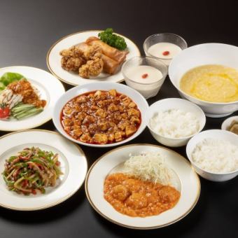 Chinese classic course 8 dishes total 4000 yen