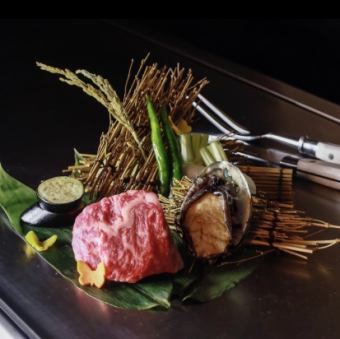 鉄板焼コース「蘭」