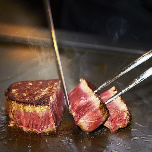 椚座牛サーロインステーキ（蘭コース）