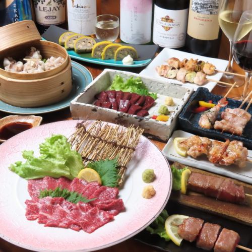 料理メニューが種類豊富！
