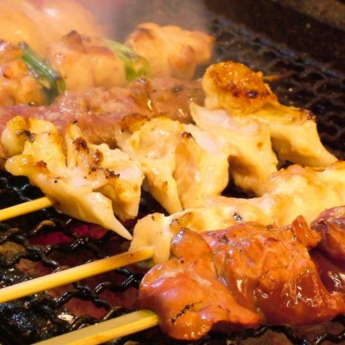 We also have a wide variety of skewers on the menu!