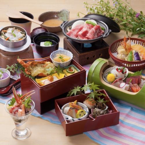 <<Enjoy kaiseki cuisine>>