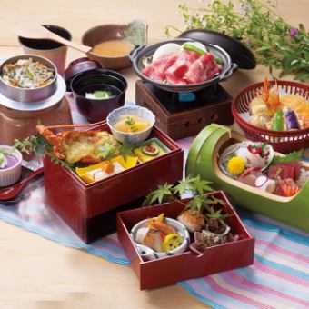 【120分飲み放題付き!!】旬の食材を使用！花万葉～はなまんよう～8,000円（税込）｜ご宴会ご会食