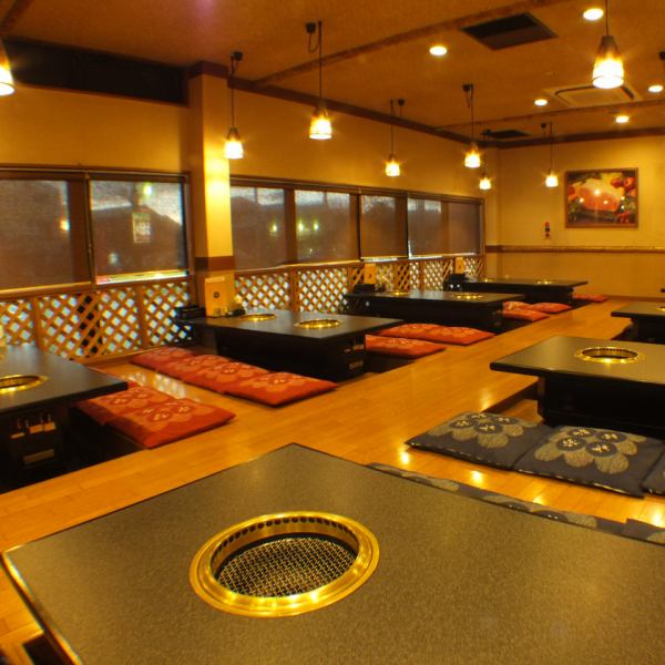 デートやご家族で、会社宴会やご友人とのお食事に最適！掘りごたつでゆったりと焼肉を楽しんでください！◆お客様同士の間隔を空けてのお席のご案内させて頂きます！