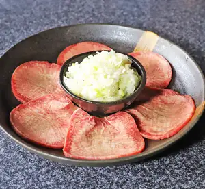 葱花和咸牛舌