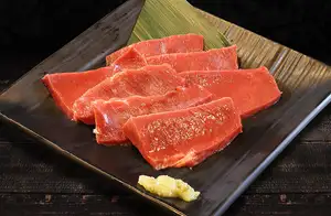 扇贝/日本黑毛和牛心刺身