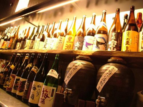 豊富なこだわりの焼酎！