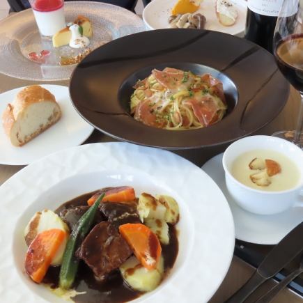厨师精选!【时令套餐】7道菜共5,500日元(含税)