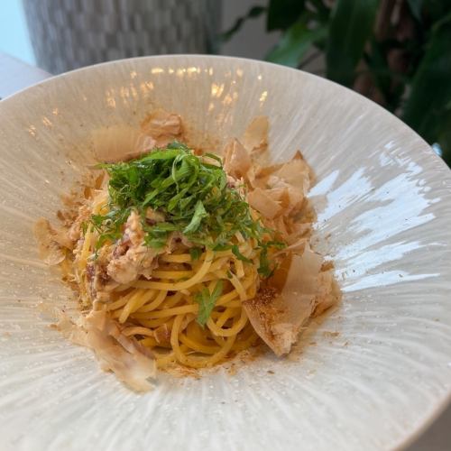 《スパゲッティ》梅ささみ