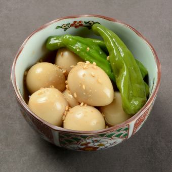 うずら玉子の醤油煮