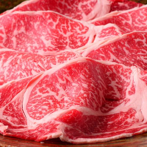 極上黒毛和牛200ｇお手頃コース〔肉の量は大盛です）しゃぶしゃぶ、すき焼きが選べます