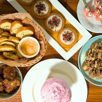 ◆10名様以上で貸切◎歓送迎会に◆120分飲み放題＆6品【宴会コース】税込3500円