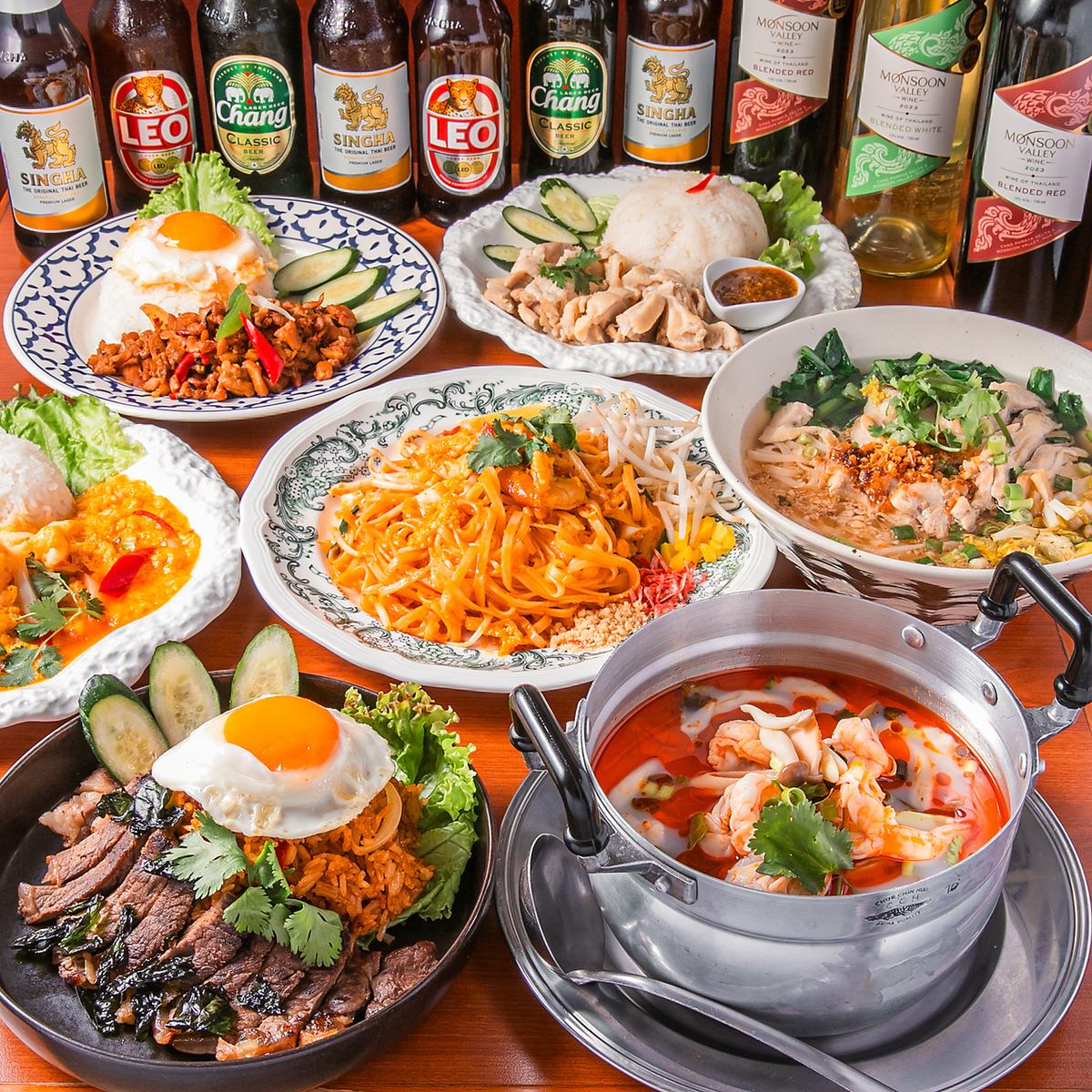 【川口×本格的なタイ料理♪】お得なランチをご提供◎