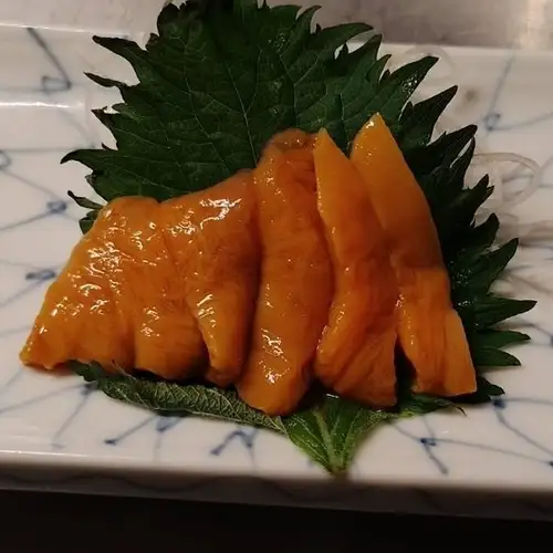 Sea squirt sashimi