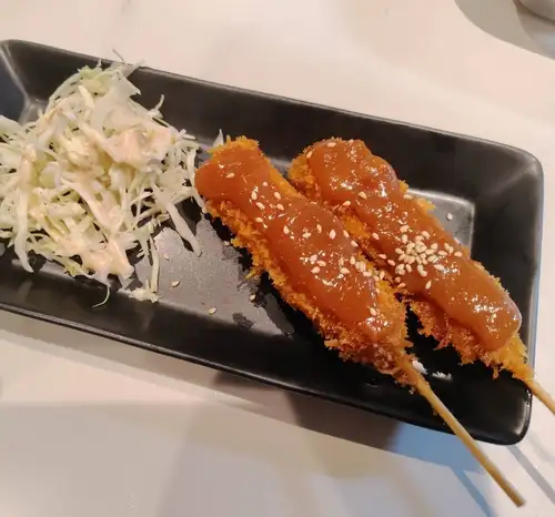 Sendai miso kushikatsu