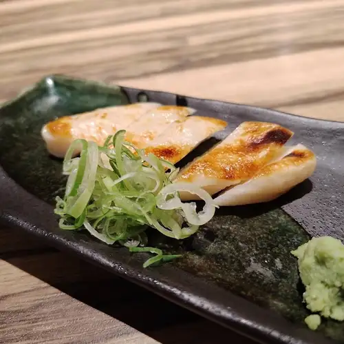 Sendai specialty: Baked sasakama (fish cake)