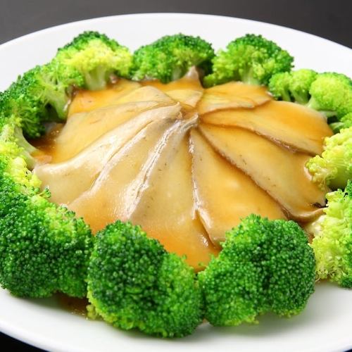 アワビの醤油煮込み