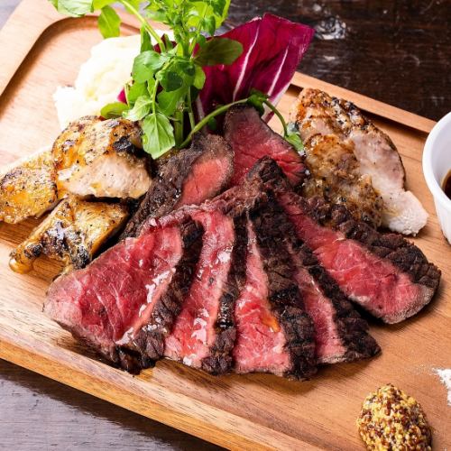 《chamのイチオシメニュー》★肉３種盛り合わせ★