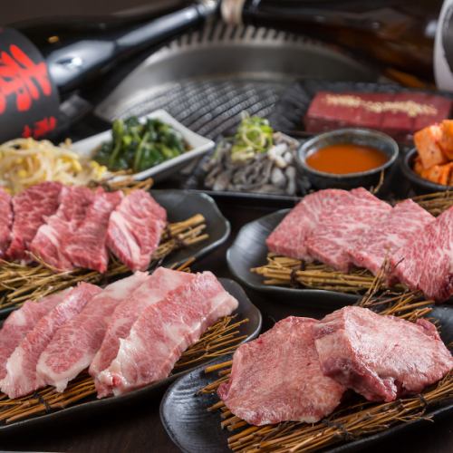人気のお肉を贅沢に！大満足のコース料理、揃ってます◎