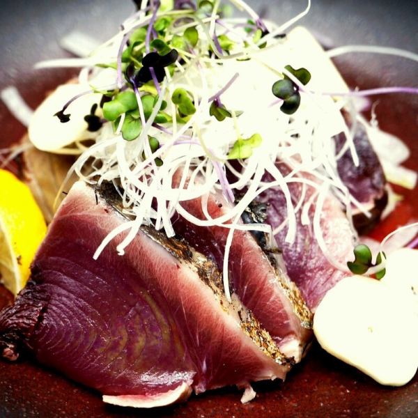 季節の海鮮コース♪（藁焼きタタキ）[全8品]2H飲放付⇒5500円