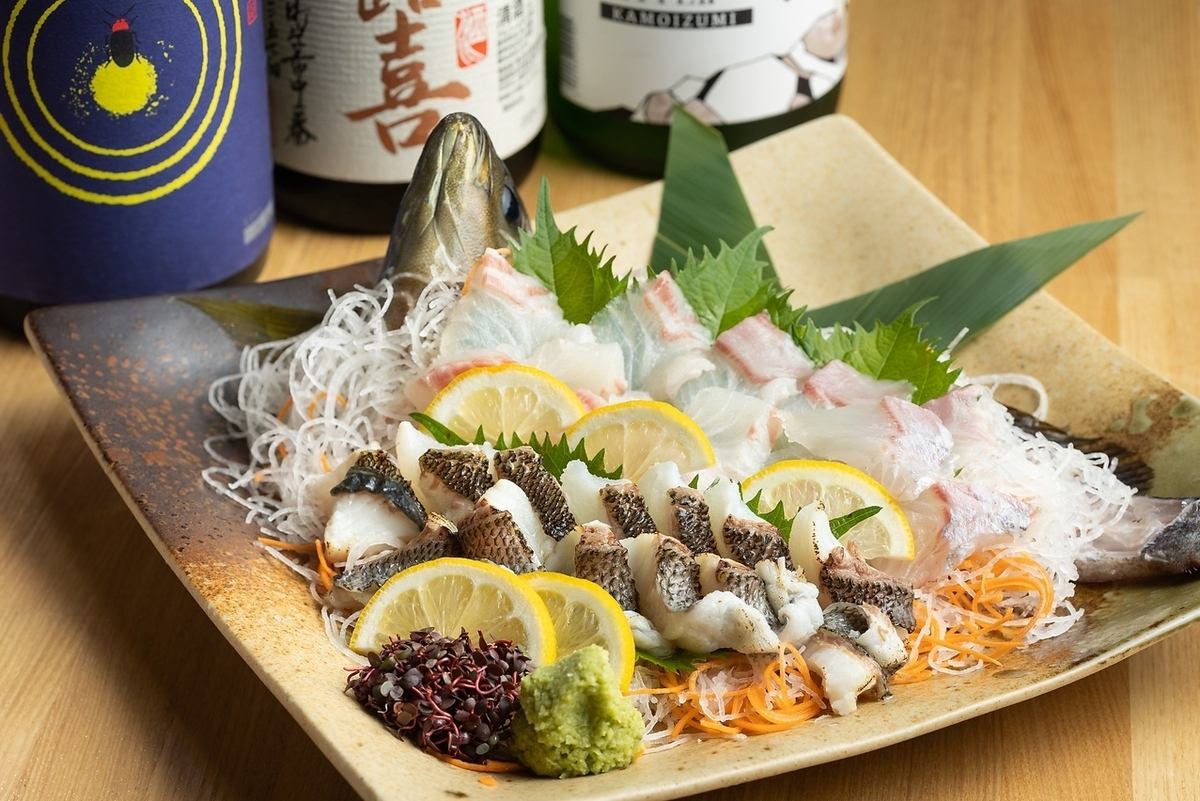 新鮮な活魚が堪能できる鍛冶屋町の創作居酒屋！飲み放題付きコースも幅広くご用意◎