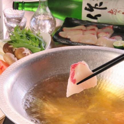 【季節限定】【120分鐘暢飲】季節限定鰤魚涮涮鍋套餐 6,500日元