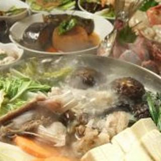 わっつりで鍋!【青森産 あんこう鍋コース】全7品お料理のみ 4,500円