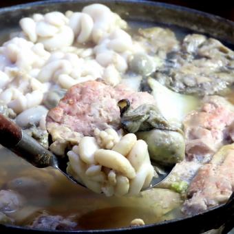 わっつりで鍋!『至極!痛風鍋コース』 全7品 お食事のみ 6,000円