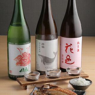 干物と相性抜群の日本酒◎